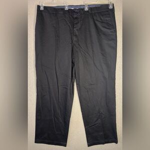 Dockers Men's signature relaxed khaki Black Dress Pants